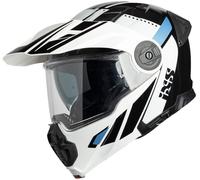 IXS Venture 1.0 Helmet, white/black/blue, size XXL (63/64)
