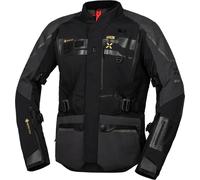 IXS Venture-GTX 1.0 waterproof Motorcycle Textile Jacket, black-grey, size L for Men