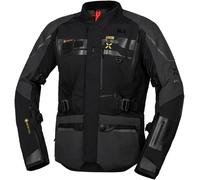IXS Venture-GTX 1.0 waterproof Motorcycle Textile Jacket, black-grey, size XS for Men