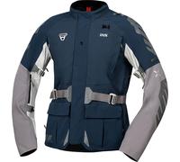 IXS Venture-STX 1.0, textile jacket waterproof XXL Dark Blue/Grey/Light Grey