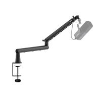 IXTECH Microphone Boom Arm, Low Profile 360° Swivel Mic Arm, Adjustable Height with Detachable Rise Column and Built-In Cable Management for Streaming and Recording (VIPER)