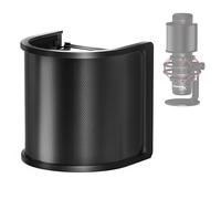 IXTECH Microphone Pop Filter, Mic Pop Screen with Metal Mesh and Foam Filter, Handheld Mic Windscreen Cover Pop Shield, Noise Shield Microphone Accessories for Podcasts Recording Vlogging Streaming