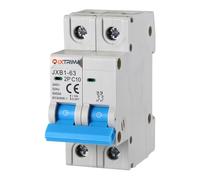 IXTRIMA Automatic Circuit Breaker 2P 10A 220V 6kA, Bipolar MCB 2P C10