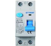 IXTRIMA Residual Current Circuit Breaker 2P 25A 30mA 220V-6KA Class A 30mA for DIN Rail - 2 DIN Modules - Circuit Protection and System Safety