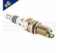IXU22FTT Iridium Spark Plugs x6 Ignition Electrical Replacement Spare By Denso