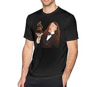 IXUMCSYL Weird Al Yankovic T Shirt Men's Fashion Cotton Crew Neck Short Sleeve Tunics Black XXL
