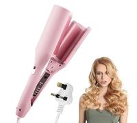 IXYHKB 32MM Hair Curler, French Wave Curling Iron with 4 Temperature Control 15s Quick Heating, Hair Wavers for Short Hair and Long Hair, Adjustable Temperature, Professional Hair Styling Tools