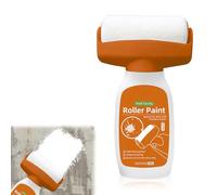 IXYHKB 500g Wall Repair Rolling Brush, Wall Repair Roller Paint White, Portable Wall Repair Paste Roller, Fast-Drying Wall Roller Brush Set Tool for Graffiti, Scratches Stains