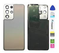 iYAiYO Back Cover Compatible for Samsung Galaxy S21 Ultra 5G SM-G998 Battery Cover Replacement