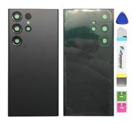 iYAiYO Back Cover Compatible for Samsung Galaxy S23 Ultra 5G SM-S918 Battery Cover Replacement