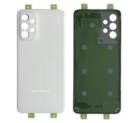 iYAiYO Rear Battery Cover for Samsung A23 4G Housing Replacement Part Rear Cover with Adhesive Pre-installed-White