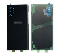 iYAiYO Samsung Note 10 Plus Camera Lens Glass Cover Housing Replacement Rear Cover with Pre Installed Sticker Black