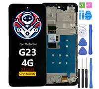 iYAiYO Screen Replacement LCD Display for Motorola Moto G23 Original with Frame Touch Screen Digitizar Assembly with Repair Tools Kit