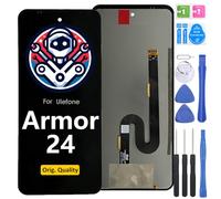 iYAiYO Screen Replacement LCD Display for Ulefone Armor 24 Original Touch Screen Digitizar Assembly with Repair Tools Kit