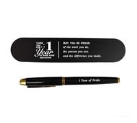 iyaone 7 Year Work Anniversary Pen Gift - Engraved Gel Pen for Employee & Staff Appreciation, 7 Year Recognition for Men Women