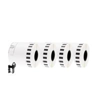 IYBYNYHN 4 Refill Rolls DK-22212 Synthetic Paper Label 62mm X 15.24M Continuous Compatible With Thermal Printer DK-2212(4Labels)
