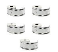 IYBYNYHN 5 Rolls Compatible DK-22205 DK2205 Label 62mm X 30.48M Continuous White Paper Compatible With Label Printer(5rolls)