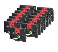 IYBYNYHN Black On Red Label Tape Compatible With TZ TZe431 9 12 18 24mm Regional Standard Compatible With Printer PT D450 15PK
