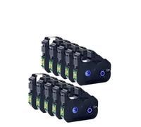 IYBYNYHN Compatible With PT-200BK MK-RS100B LB-200BK Typewriter Ribbon For M-1STD M-1PRO C-510T C-210T C-210E C-500T C-200E C-100T M-1Proll Universal Fit Aftermarket Replacement(LB-200BK 10pcs)