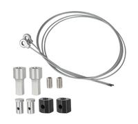 IYBYNYHN Trunk Locking Cables Repair Kit Part 8484P6 Compatible With 206 CC Roof Trunk Clamping Cables