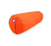Iyengar Round Cotton Yoga Bolster, Yoga Cushion, Bolster for Restorative Yoga(Orange), Yin Yoga Bolster, Iyengar Yoga Props Yoga Accessories