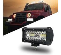 IYF LED Lights Bar, Car Light Bar DC 9-60V Spot Work Lamp for 4x4 Off Road Truck, SUV, ATV, Boat, Tractor Fog Driving Lamp, 6000K IP67 Waterproof, 7 inch, 1PCS