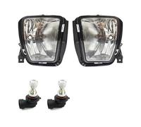 IYHJFFG Car Front Fog Lights For Dodge For Ram For 1500 2013 2014 2015 2016 2017 2018 Front Bumper Anti Fog Light 68104820AB 68104820AC(With S10 LED White)