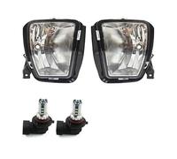 IYHJFFG Car Front Fog Lights For Dodge For Ram For 1500 2013 2014 2015 2016 2017 2018 Front Bumper Anti Fog Light 68104820AB 68104820AC(With M10 LED Yellow)