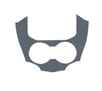 IYHJFFG Car Navigation Screen Protector For TOYOTA For Land For Cruiser For 300 2022 2023 Car Interior Transparent Anti-Scratch TPU Protective Film(B)