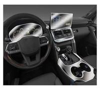 IYHJFFG Car Navigation Screen Protector For TOYOTA For Land For Cruiser For 300 2022 2023 Car Interior Transparent Anti-Scratch TPU Protective Film(A2)