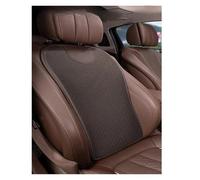 IYHJFFG Car Seat Covers For E C A S For Class For GLA/GLB/GLC Car Seat Cushion Ice Silk Four Seasons Breathable Car Seat Cover Interior coration(1pc back pad brown)