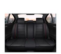 IYHJFFG Car Seat Covers For VW Polo For Atlas For Jetta For Bora For Eos Sharan Variant Beetle UP Full Coverage Pu Leather Car Seat Covers Car Accessories(Red Only Back Row)