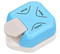 iYinJuan 3-in-1 Angle Punch for Paper, R 4/7/10 mm, Round Corner Punch, Metal and Plastic, Round Angle Cutting, Cutting Tool for DIY Projects, Scrapbooking, Card Making