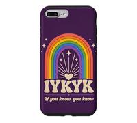 IYKYK If You Know You Know Retro Rainbow Humor Case for iPhone 7 Plus/8 Plus
