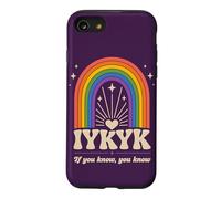 IYKYK If You Know You Know Retro Rainbow Humor Case for iPhone SE (2020) / 7/8