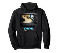 IYKYK Meme Scrambled Blurry 80s 90s Adult TV Gen X Nostalgia Pullover Hoodie