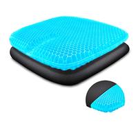 IYOKA Gel Cushion,Double-sided Office Chair Cushion, with Non-slip Cover Breathable Seat Cushion for Office , Studying, Yoga, Auto