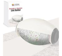 IYOOH Reusable Lint Roller Ball, Mini Travel Size Lint Roller for Clothes, On The Go Small Portable Lint Ball Remover for Clothes and Pet Hair, Extra Sticky & Washable Gel (White)