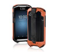 IYOUBOL TC51 TC52 TC56 TC57 TC510K Case with Hand Strap - Protective & Ergonomic for Zebra Handheld Barcode Scanners SG-TC5X-EXO1-01 SG-TC5X-EXONHS-01 (Orange)