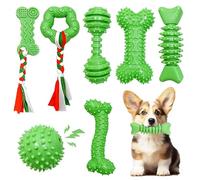 iYoway Puppy Toys - 7 Pack Puppies & Small Dogs Chew Toys for Teething,Relieves Teething Anxiety, Soft & Durable Interactive Toys, Not for Heavy Chewer