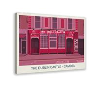 IYQTAGGH The Dublin Castle Venue Canvas Poster Bedroom Decor Landscape Office Room Decor Gift 20x30inch(50x75cm)