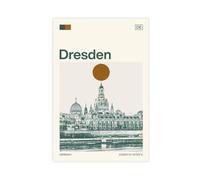 IYQTAGGH Travel to Dresden, Germany Canvas Poster Wall Art Decor Print Picture Paintings for Living Room Bedroom Decoration 20x30inch(50x75cm)
