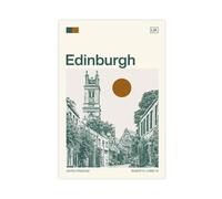 IYQTAGGH Travel to Edinburgh, Scotland Canvas Poster Bedroom Decor Landscape Office Room Decor Gift 12x18inch(30x45cm)