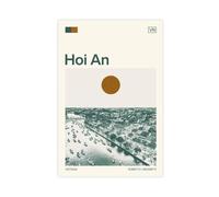 IYQTAGGH Travel to Hoi An, Vietnam Canvas Poster Bedroom Decor Landscape Office Room Decor Gift 08x12inch(20x30cm)