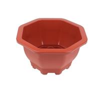 IYSHOUGONG 1Pc Hexagonal Plastic Flowerpot, Reusable Plant Pots Succulent Planter Nursery Pots, Modern Planters for Indoor Outdoor Plants, Your Room, Garden Office and Balcony Decor