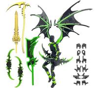 IYSHOUGONG Titan 13 Action Figure Dummy Robot 13 Action Figures Set 3D Printed Multi-Jointed Movable T13 Lucky 13 Dummy Mobile Robot Nova 13 Action Figures Desktop Decorations for Game Lovers Toy