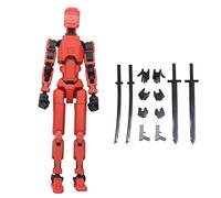 IYSHOUGONG Titan 13 Action Figure, Dummy Robot 13 Action Figures Set, 3D Printed Multi-Jointed Movable T13 Lucky 13 Dummy Mobile Robot, Nova 13 Action Figures Desktop Decorations for Game Lovers Toy