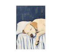 IYTAFGYT Calm Style - Elegant Dog Poster Canvas Poster Bedroom Decor Landscape Decor Gift 24x36inch(60x90cm)