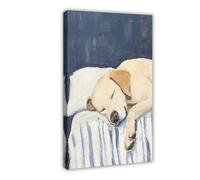 IYTAFGYT Calm Style - Elegant Dog Poster Canvas Poster Wall Art Print Picture Paintings 16x24inch(40x60cm)
