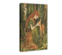 IYTAFGYT Elen of The Ways Matte Print Canvas Poster Bedroom Decor Landscape Decor Gift 12x18inch(30x45cm)